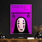 No-Face Spirited Away Minimalist Poster